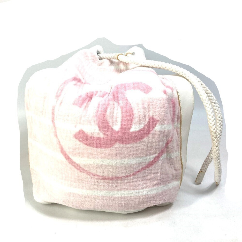 CHANEL Pink Logo Shoulder Bag